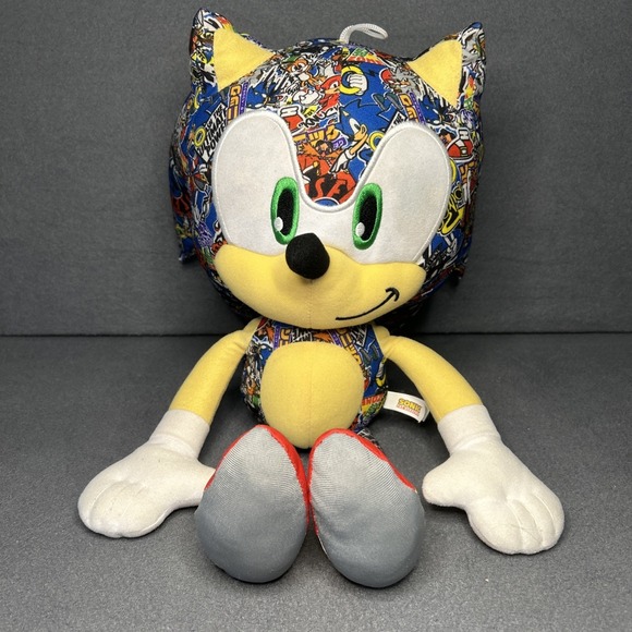 Sega Other - Sonic the Hedgehog Sticker Bomb Plush Stuffed Toy 2022